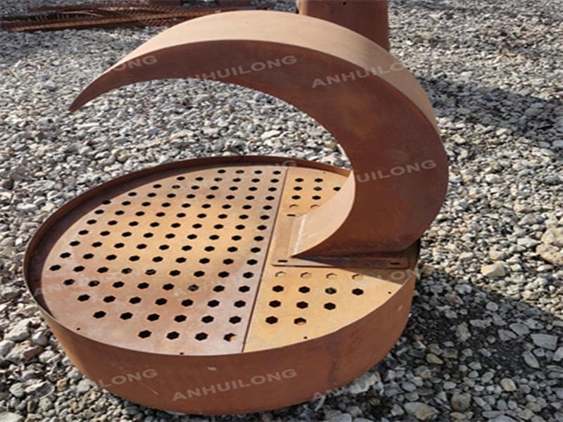 Corten Water Fountain For Gardening Articles France